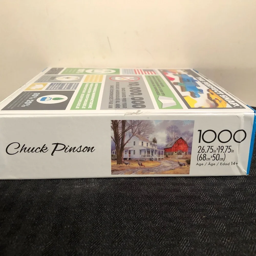 Buffalo David Bitton Chuck Pinson Puzzle - Red and White - Picture 5 of 5